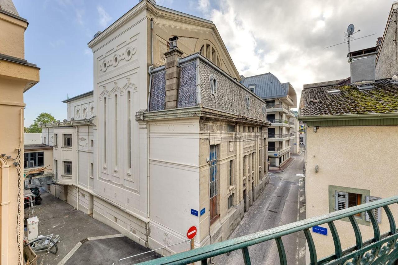 Appartement Hyper Centre Evian - Cote Theatre Ngoại thất bức ảnh