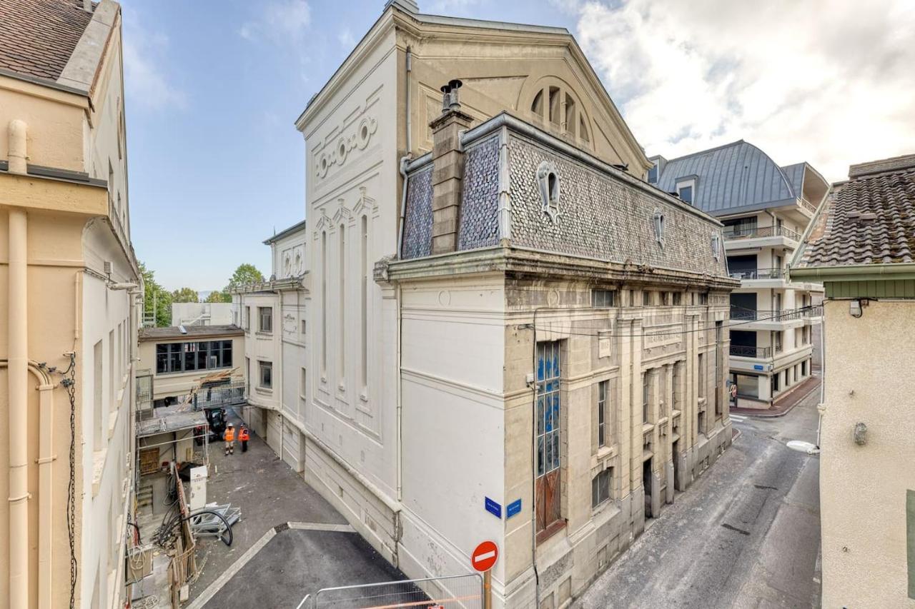Appartement Hyper Centre Evian - Cote Theatre Ngoại thất bức ảnh